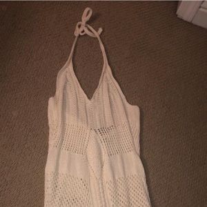 LF crochet mini dress